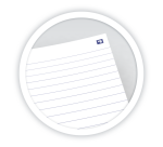 Spiraalblok Oxford Floral B5 lijn 60vel assorti