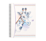 Bloc à spirale Oxford Boho Chic B5 ligné 60 feuilles assorti