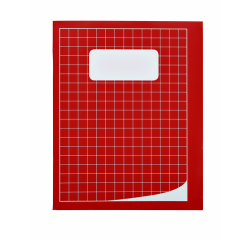 Cahier Qbasic 210x165mm carreau 10mm 80 pages 70g assorti