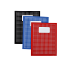 5mm Grid Qbasic Notebook 210x165mm 80 pages 70g assorted