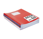Cahier SOHO Basic A5 carreau 10x10mm 80 pages 60g assorti 8+2 gratuits