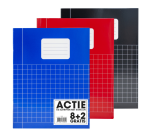 Cahier SOHO Basic A5 carreau 10x10mm 80 pages 60g assorti 8+2 gratuits