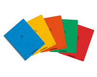 Cahier à spirale Aurora 210x165mm carreau 5x5mm 120 pages 80g assorti
