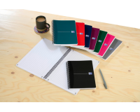 Spiraalblok Oxford Essentials A5 lijn 180 pagina's 80gr assorti