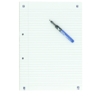 Bloc de cours Oxford School A4 ligné 2 perf 200 pages 80g assorti