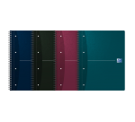 Oxford Office Essentials Block A4+ liniert 180 Seiten 80g sortiert