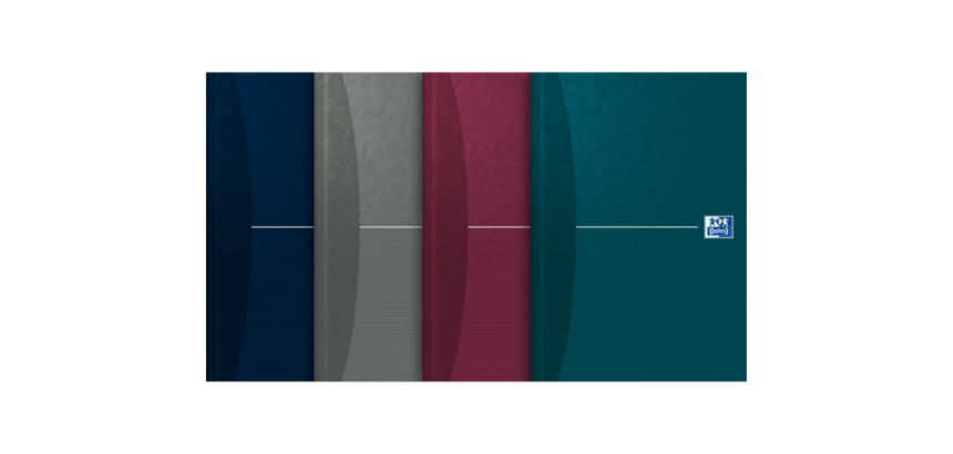 Cahier de notes Oxford Essentials A5 ligné 96 feuilles assorti