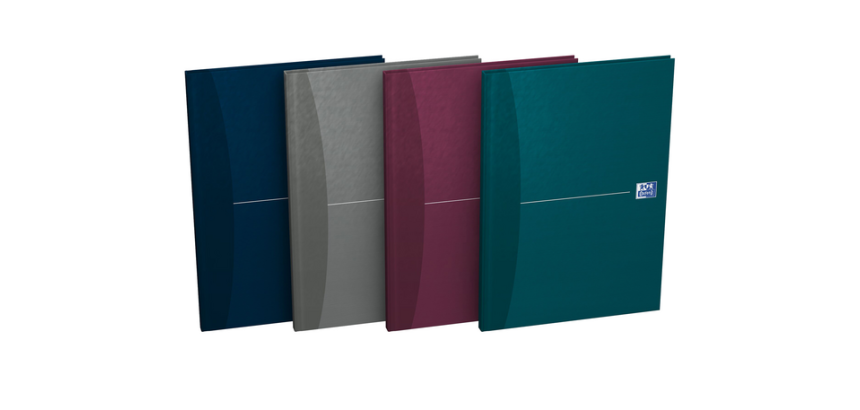 Notitieboek Oxford Office Essentials A4 96vel lijn assorti