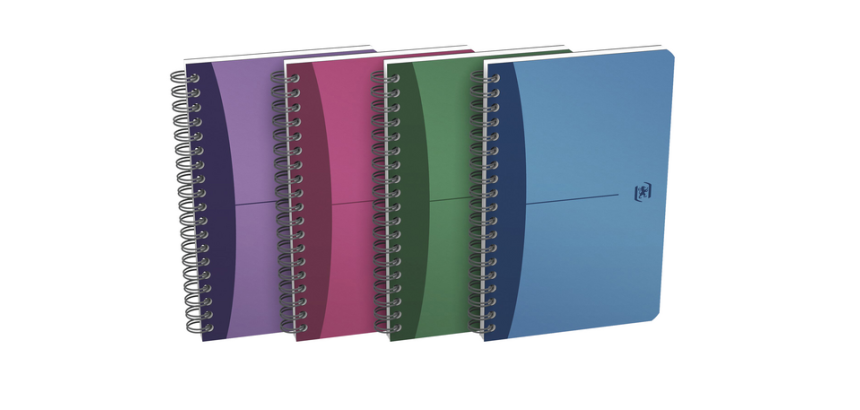 Spiraalblok Oxford Urban Mix 170x110mm lijn 180 pagina's assorti