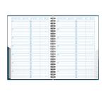 Carnet d’adresses Oxford Essentials A5 72 feuilles double spirale assorti