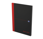 Cahier Oxford Black n’ Red A4 96 feuilles ligné