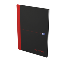 EN_OXFORD BLACK RED CAHIER L