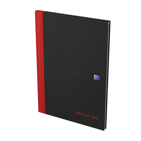 Cahier Oxford Black n’ Red A4 96 feuilles ligné