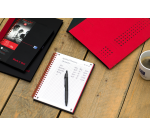 Oxford Black n’ Red A4 Notebook 96 Sheets 5mm Square Ruled