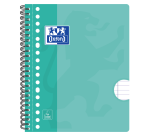 Collegeblok Oxford School A5+ lijn 17-gaats 160 pagina's 80gr assorti