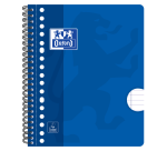 Collegeblok Oxford School A5+ lijn 17-gaats 160 pagina's 80gr assorti