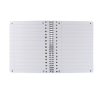 Collegeblok Oxford School A5+ lijn 17-gaats 160 pagina's 80gr assorti