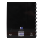 Collegeblok Oxford School A5+ lijn 17-gaats 160 pagina's 80gr assorti