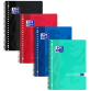 Bloc de cours Oxford School A4 23 perf carreau 10mm 160 pages assorti