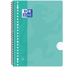 Oxford School A4+ College Block 23 perforated lined 160 sheets 80g assorted