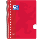 Oxford School A4+ College Block 23 perforated lined 160 sheets 80g assorted