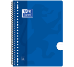 Oxford School A4+ College Block 23 perforated lined 160 sheets 80g assorted