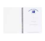 Oxford School A4+ College Block 23 perforated lined 160 sheets 80g assorted