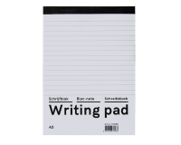 Schrijfblok Qbasic A5 lijn 160blz 60gr