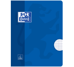 Cahier Oxford School A5 carreau 5x5mm 72 pages 80g assorti