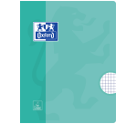 Cahier Oxford School A5 carreau 5x5mm 72 pages 80g assorti