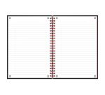 Spiraalblok Oxford Black n' Red A5 lijn 140 pagina's 80gr