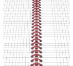 Notitieboek Oxford Black n' Red A5 70v ruit 5mm