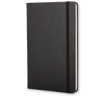 Carnet de poche Moleskine 90x140mm ligné couverture rigide noir