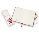 Carnet de notes Moleskine Pocket 90x140mm ligné rigide rouge