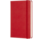 Carnet de notes Moleskine Pocket 90x140mm uni rigide rouge