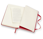 Carnet de notes Moleskine Pocket 90x140mm uni rigide rouge