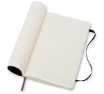 Carnet de poche Moleskine ligné 90x140mm couverture souple noir