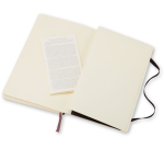 Carnet de poche Moleskine ligné 90x140mm couverture souple noir