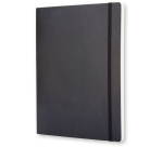 Moleskine XL Notebook 190x250mm plain soft cover black