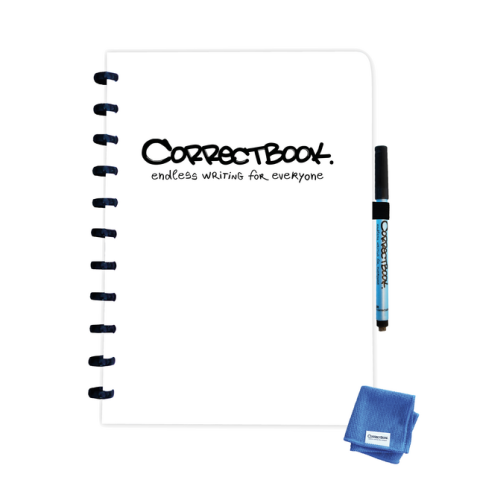 Carnet de notes Correctbook A4 Uni 40 pages Inspirational White