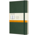 Moleskine-Notizbuch XL 130x210mm liniert, fest, Myrten-Grün