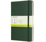Carnet de notes Moleskine XL 130x210mm ligné vert myrte