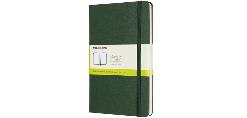 Moleskine XL Notebook 130x210mm lined myrtle green