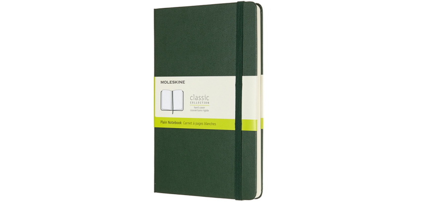 Carnet de notes Moleskine XL 130x210mm ligné vert myrte