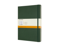 Carnet de notes Moleskine XL 190x250mm ligné vert myrte