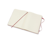 Carnet de notes Moleskine XL 190x250mm uni rigide rouge écarlate