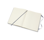 Notitieboek Moleskine XL 190x250mm lijn hard cover sapphire blue