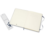Notitieboek Moleskine XL 190x250mm lijn hard cover sapphire blue