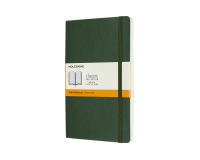 Carnet de notes Moleskine L 130x210mm ligné vert myrte