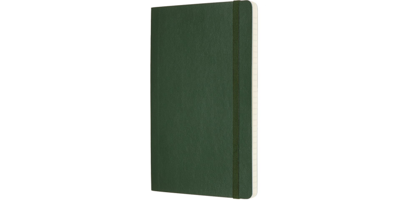 Carnet de notes Moleskine L 130x210mm ligné vert myrte